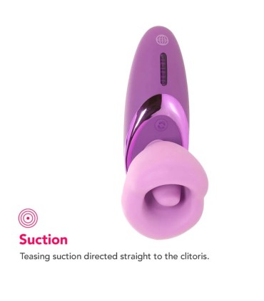 FANTASY FOR HER PLEASURE SUCKER VIBRATOR PURPLE