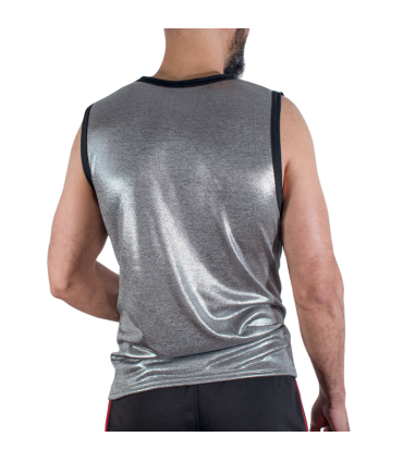 MACHO FINE GLITTER T SHIRT L XL