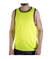 MACHO - CMV001 CAMISETA GYM AMARILLA S/M