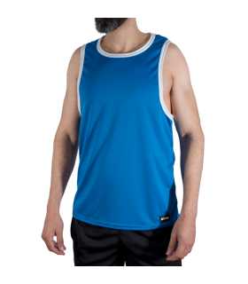 MACHO CMV002 BLUE GYM T SHIRT L XL