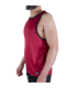 MACHO CMV003 MAROON GYM T SHIRT S M