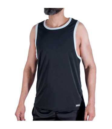 MACHO CMV004 BLACK GYM T SHIRT S M