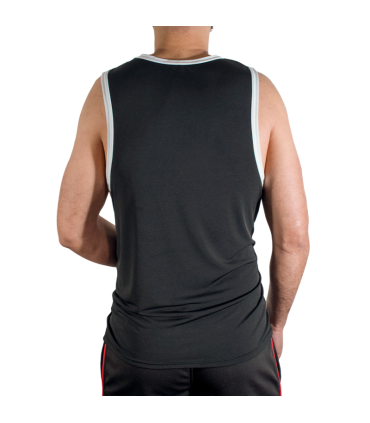 MACHO CMV004 BLACK GYM T SHIRT S M