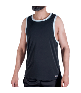 MACHO CMV004 BLACK GYM T SHIRT L XL
