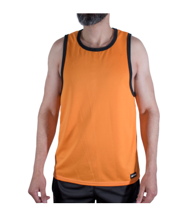 MACHO CMV005 ORANGE GYM T SHIRT S M