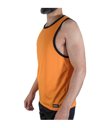 MACHO CMV005 ORANGE GYM T SHIRT S M
