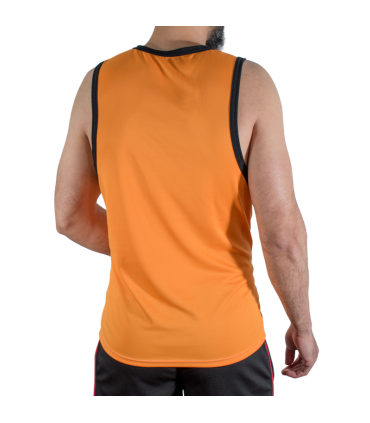 MACHO CMV005 ORANGE GYM T SHIRT S M