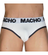 MACHO MCH006 CLASSIC SLIP WHITE BLACK S