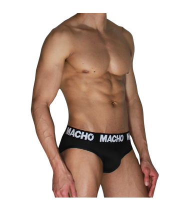 MACHO MCH007 CLASSIC SLIP BLACK BLACK S