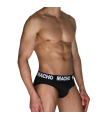 MACHO - MCH007 SLIP CLÁSICO NEGRO + NEGRO S