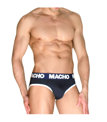 MACHO MCH008 NAVY BLUE CLASSIC SLIP S