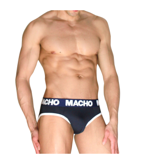 MACHO MCH008 NAVY BLUE CLASSIC SLIP XL