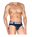 MACHO - MCH008 SLIP CLÁSICO AZUL MARINO S
