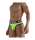 MACHO MTG001 FLUORESCENT YELLOW THONG SIZE L