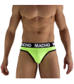MACHO - MTG001 TANGA AMARILLO FLUOR S