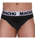 MACHO MTG002 BLACK BLACK THONG XL