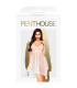 PENTHOUSE NAUGHTY DOLL BABYDOLL BLANCO L XL