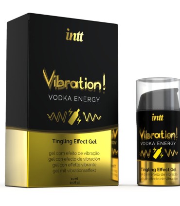 INTT POTENTE ESTIMULANTE INTIMO GEL VIBRADOR LIQUIDO VODKA 15ML