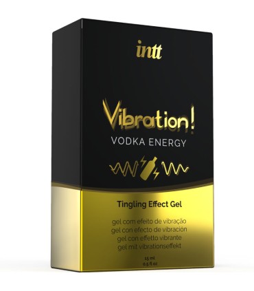 INTT POTENTE ESTIMULANTE INTIMO GEL VIBRADOR LIQUIDO VODKA 15ML