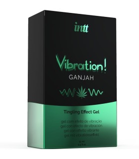 INTT POTENTE ESTIMULANTE INTIMO GEL VIBRADOR LIQUIDO CANNABIS 15ML