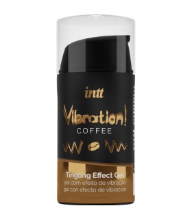 INTT POTENTE ESTIMULANTE INTIMO GEL VIBRADOR LIQUIDO CAFE 15ML