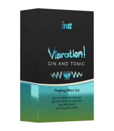 INTT POTENTE ESTIMULANTE INTIMO GEL VIBRADOR LIQUIDO GIN TONIC 15ML
