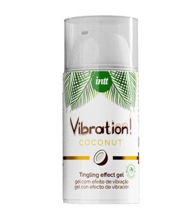 INTT VIBRATION GEL POTENTE ESTIMULANTE VEGANO VIBRADOR LIQUIDO