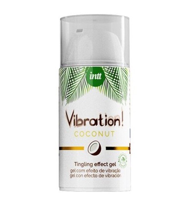 INTT VIBRATION GEL POTENTE ESTIMULANTE VEGANO VIBRADOR LIQUIDO