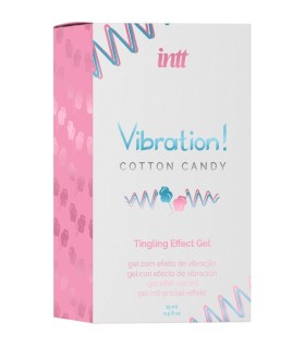 INTT POTENTE ESTIMULANTE INTIMO GEL VIBRADOR LIQUIDO ALGODON DE AZUCAR 15 ML