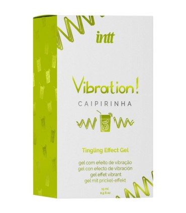 INTT POTENTE ESTIMULANTE INTIMO GEL VIBRADOR LIQUIDO CAIPIRINHA 15 ML