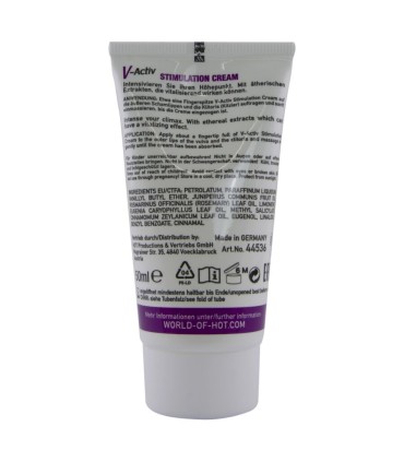 HOT V ACTIV CREMA ESTIMULANTE PARA MUJER 50 ML