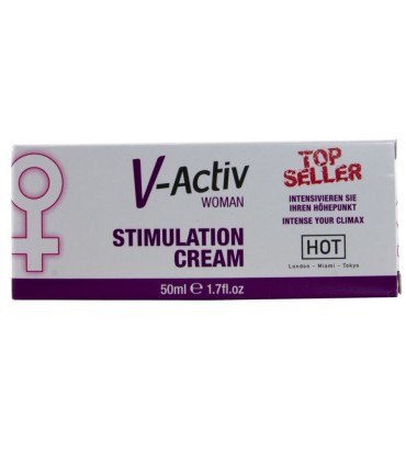 HOT V ACTIV CREMA ESTIMULANTE PARA MUJER 50 ML