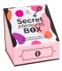 SECRET PLAY CAJA DE PLACERES PARA PAREJAS DADOS BALA VIBRADORA PLUMERO