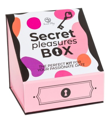 SECRET PLAY CAJA DE PLACERES PARA PAREJAS DADOS BALA VIBRADORA PLUMERO