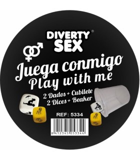 DIABLO PICANTE DADOS LUGAR POSTURAS HETERO CON CUBILETE