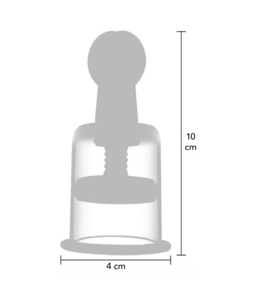 SHEEO SUCTION CUP FOR NIPPLE AND CLITORIS S M