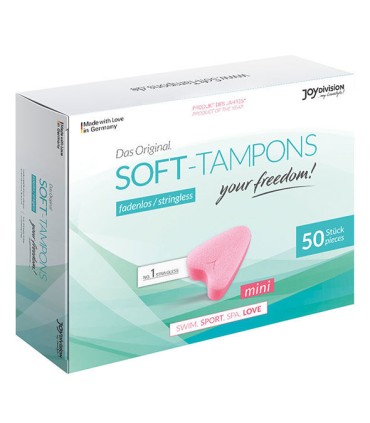 JOYDIVISION SOFT TAMPONS TAMPONES ORIGINALES MINI LOVE 50UDS