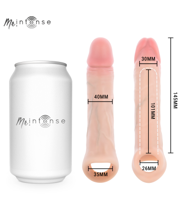 MR INTENSE ARNOLD M ULTRA REALISTIC VIBRATING PENIS SLEEVE 145 CM O 4 CM