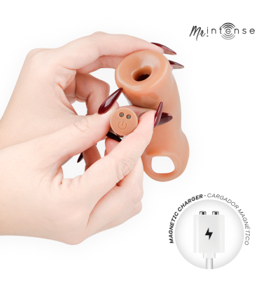 MR INTENSE ARNOLD M ULTRA REALISTIC VIBRATING PENIS SLEEVE 145 CM O 4 CM