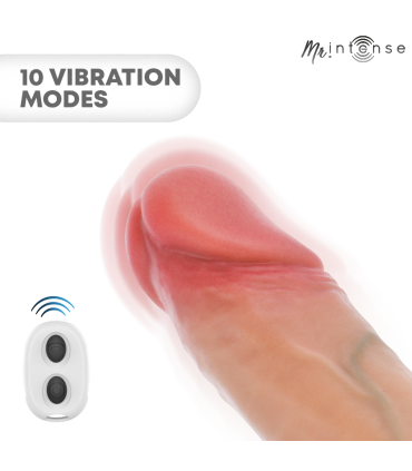 MR INTENSE ARNOLD L ULTRA REALISTIC VIBRATING PENIS SLEEVE REMOTE CONTROL 16 CM O 45 CM