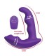 SHEEO ROTATING VIBRATING ANAL STIMULATOR WITH REMOTE CONTROL PURPLE
