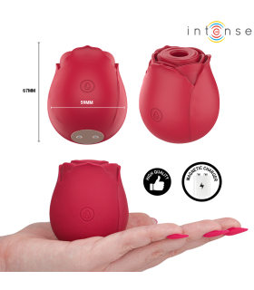INTENSE CAMELLIA CLITORAL SUCTION ROSE BY WAVES BORDEAUX