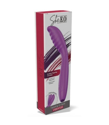 SHEEO PURPLE G SPOT TAPPING VIBRATOR