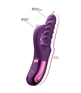 SHEEO PURPLE RABBIT SWIRL VIBRATOR