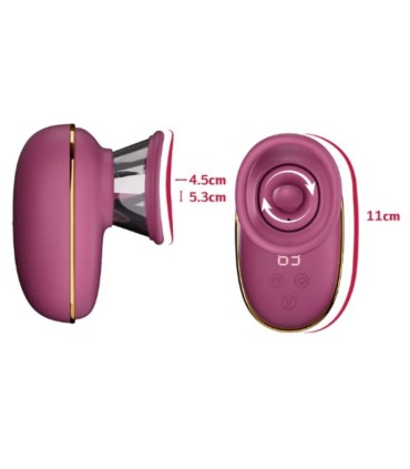 SHEEO AUTOMATIC CLITORAL STIMULATING PUMP WITH LICKING EFFECT PURPLE