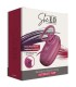 SHEEO AUTOMATIC CLITORAL STIMULATING PUMP WITH LICKING EFFECT PURPLE