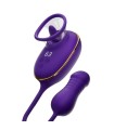 SHE.E.O - CLITORAL SUCTION TOOL WITH LICKING EFFECT AND PURPLE ANAL STIMULATOR