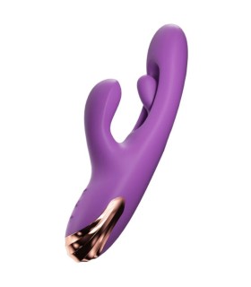 SHEEO RABBIT G SPOT VIBRATOR WITH DIGITAL MOVEMENT PURPLE