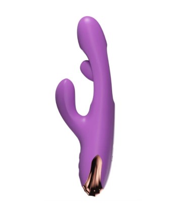 SHEEO RABBIT G SPOT VIBRATOR WITH DIGITAL MOVEMENT PURPLE