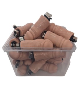 DIABLO PICANTE JAR OF 30 MEAT PENIS LIGHTERS
